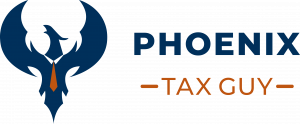 Phoenix Tax Guy Logo Color