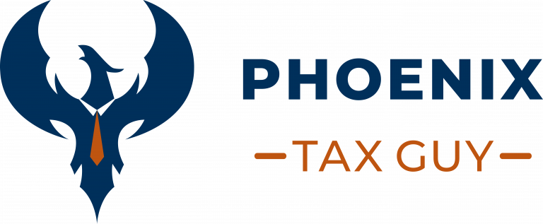 Phoenix Tax Guy Logo Color